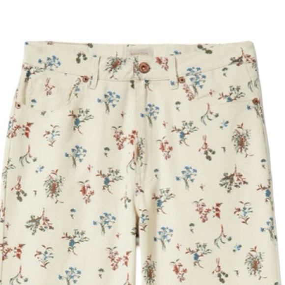 🌸Like New🌸 Brixton Wildflower Cropped Jeans, Size 30 - Picture 4 of 6